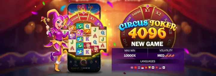 Banner rilis Circus Joker 4096